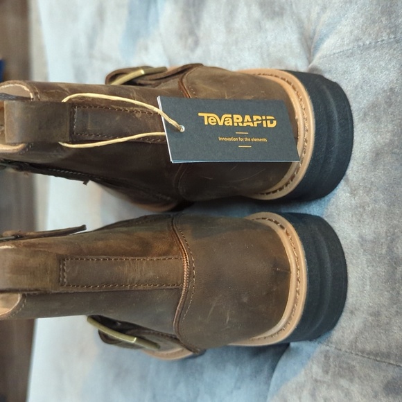 Teva Rowena Buckle Boots | Bison Brown | Size 7 | NWT - Picture 7 of 7